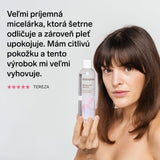 Micelárna voda s pantenolom a ružovou vodou 250 ml