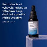 Nočné retinalové sérum Night Renewal s 0,05 % retinalu & rastlinnými olejmi 30 ml