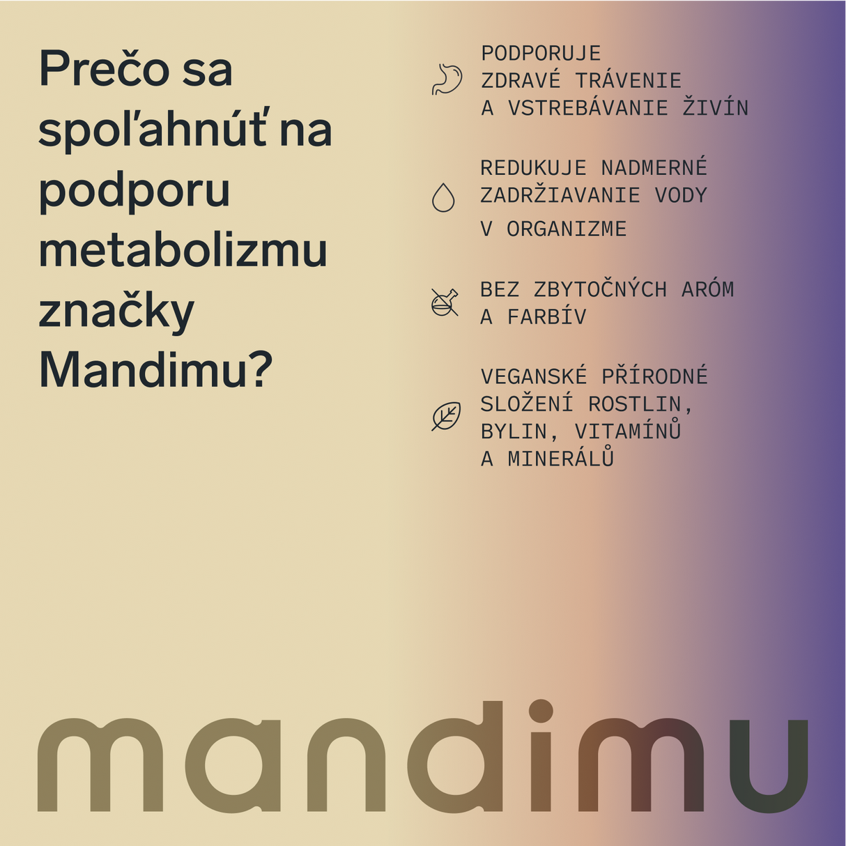 Podpora metabolizmu