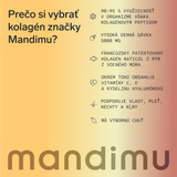 Prémiový kolagén s kyselinou hyalurónovou a vitamínom C a E (príchuť mango)