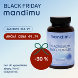 Black Friday Mandimu – Horčík bisglycinát (magnesium) €9.79