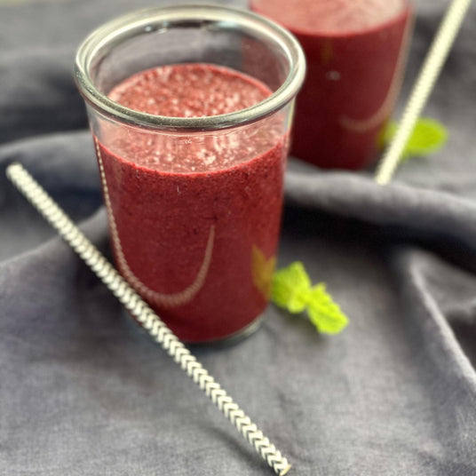 Čučoriedkové smoothie