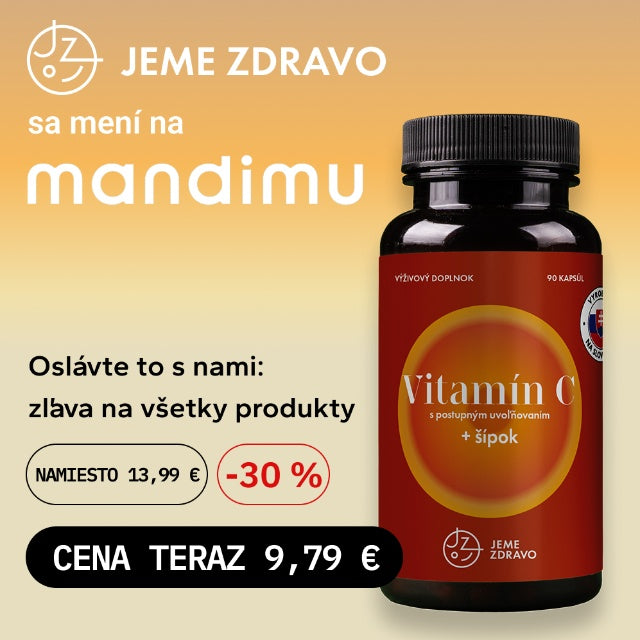 Vitamín C s postupným uvoľňovaním a výťažok zo šípok