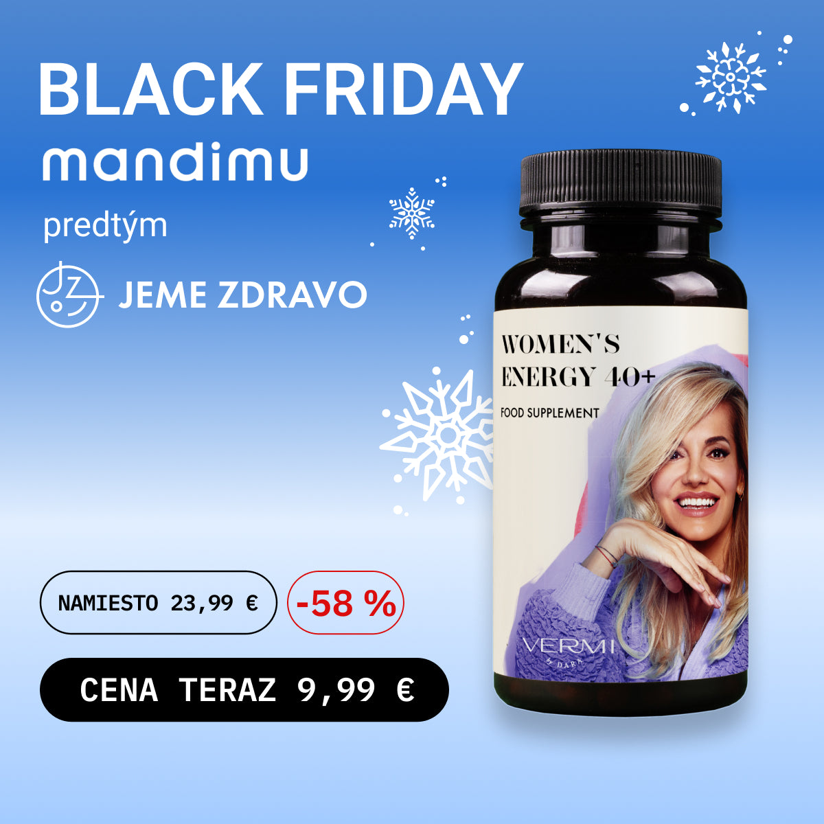 Ženská energia 40+ s Darou Rolins a Jeme zdravo