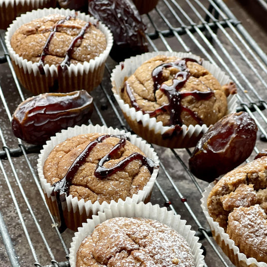Datľové muffiny