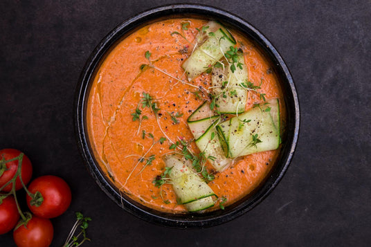 Osviežujúce paradajkové gazpacho