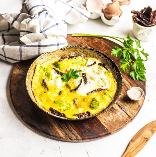 Frittata s brokolicou
