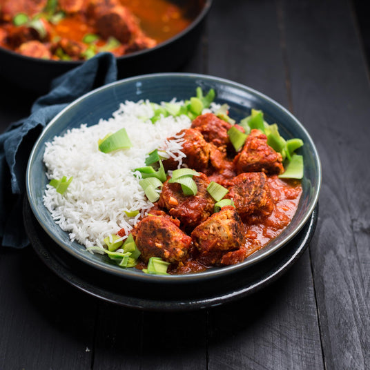 Guľôčky z údeného tofu