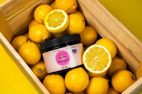 Hydrolyzovaný kolagén s citrónovou príchuťou