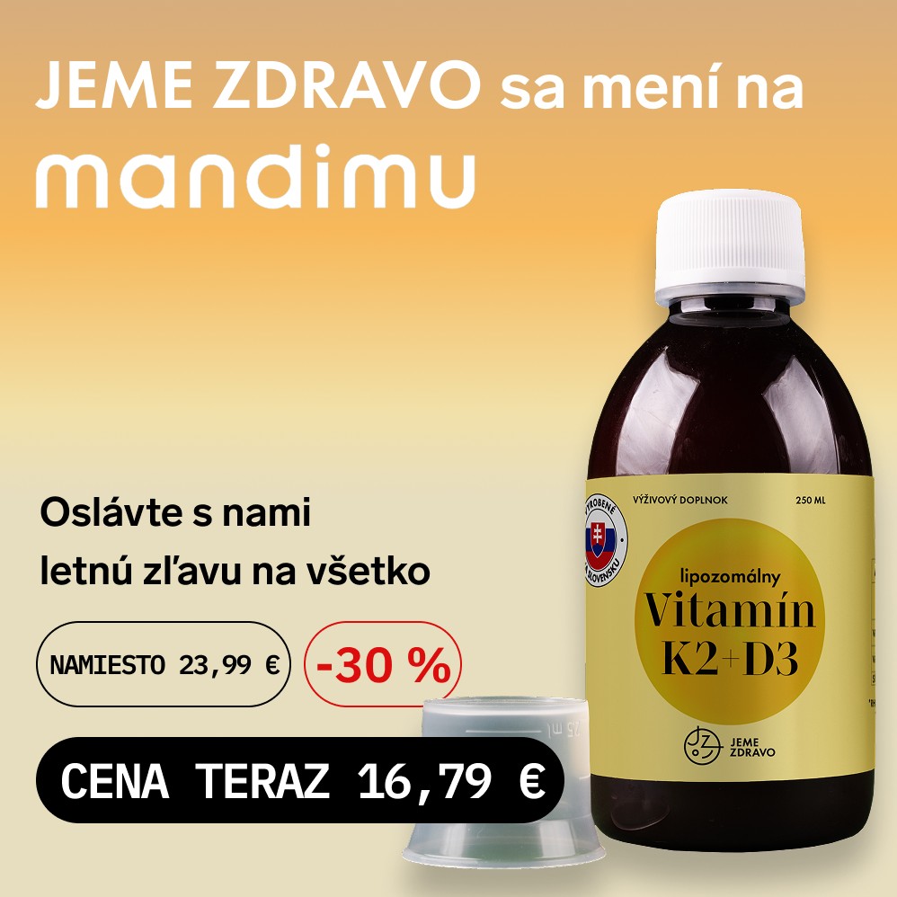 Lipozomálny vitamín K2 + D3