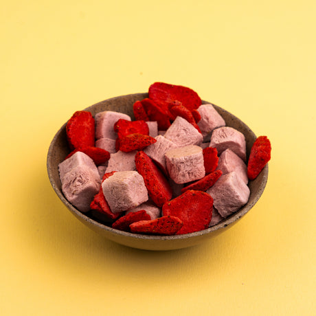 Jahodovo-kokosové kúsky (lyofilizované) 🍓🥥 100 g balenie