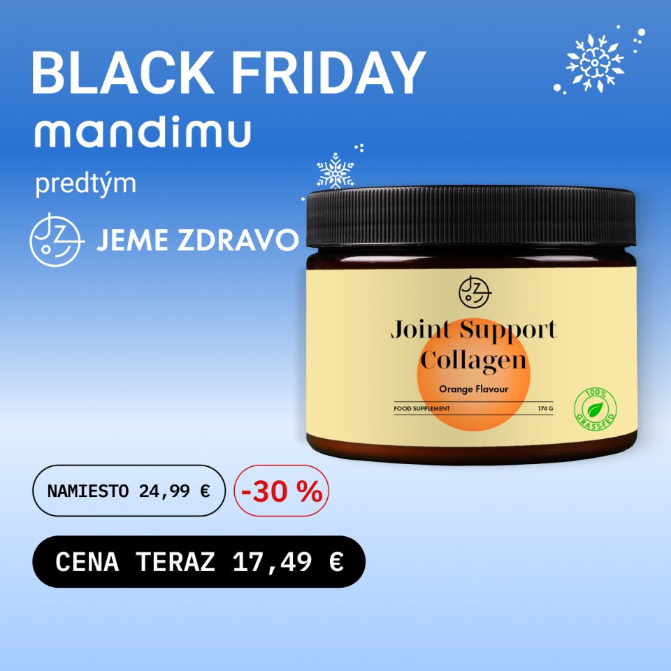 Kolagén na kĺby (príchuť pomaranč)