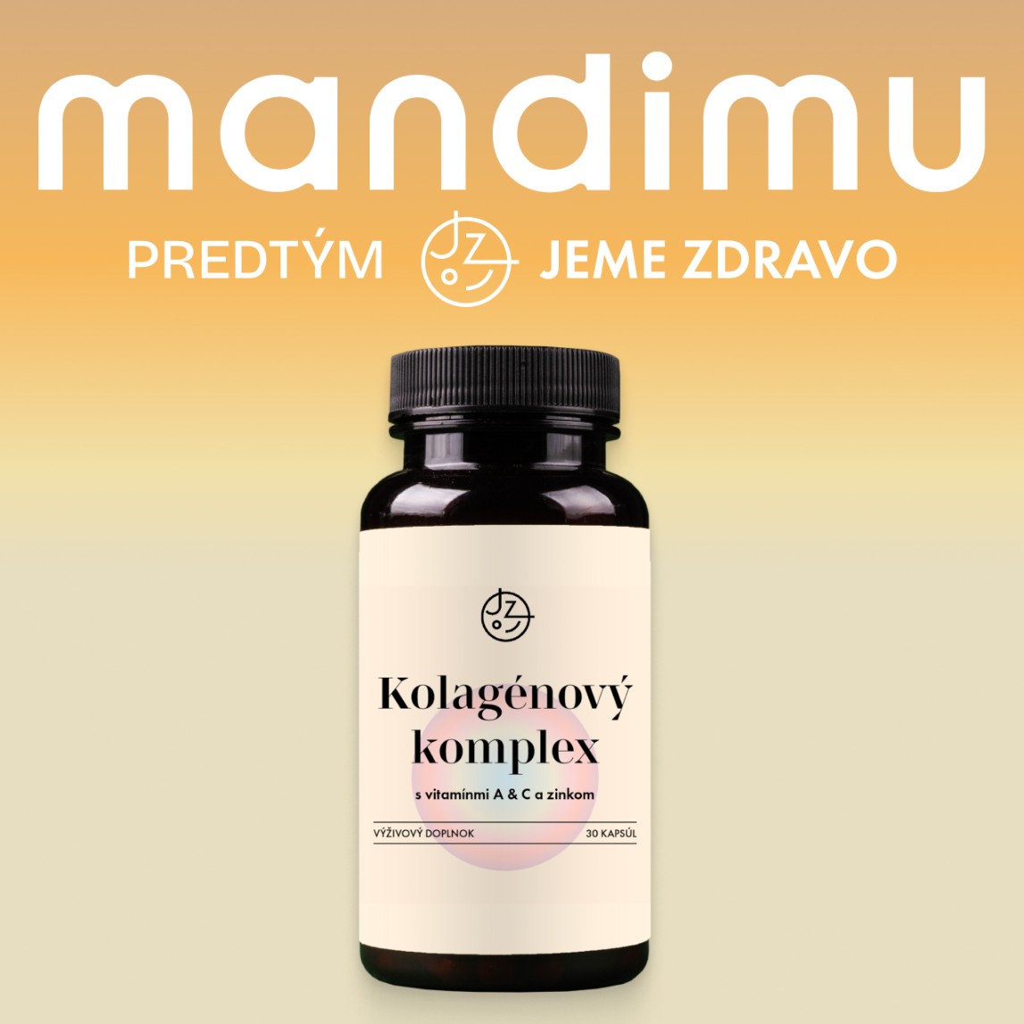 Kolagénový komplex s vitamínmi A & C a zinkom (vegetariánsky)