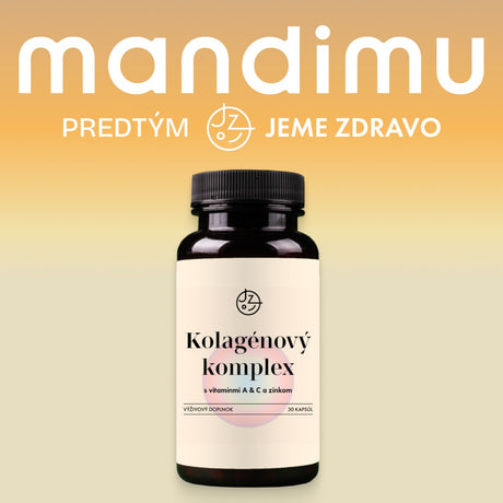 Kolagénový komplex s vitamínmi A & C a zinkom (vegetariánsky)