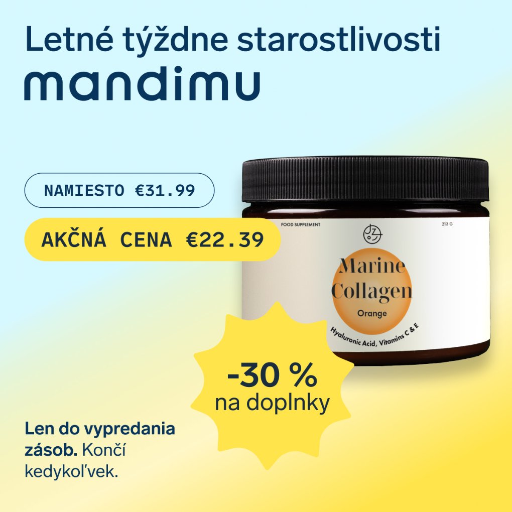 Prémiový kolagén s kyselinou hyalurónovou a vitamínmi C a E (pomarančová príchuť)