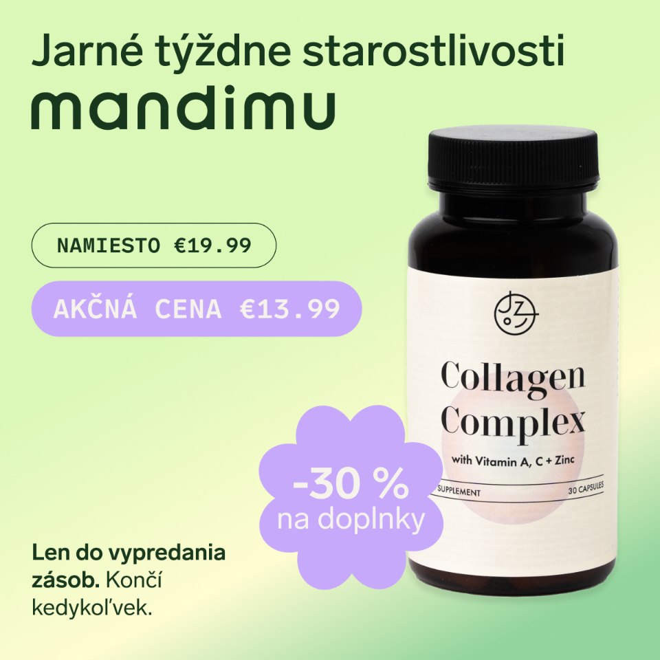 Kolagénový komplex s vitamínmi A & C a zinkom (vegetariánsky)