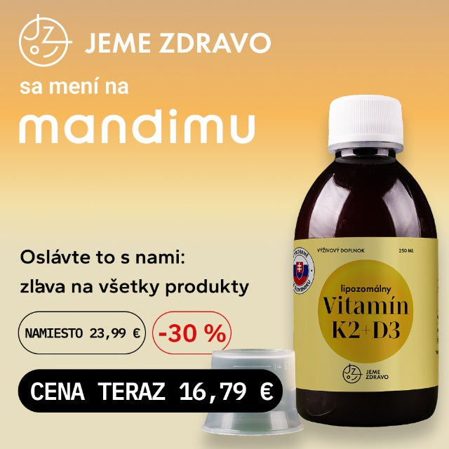 Lipozomálny vitamín K2 + D3