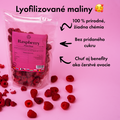 Lyofilizované maliny 🥰 (sušené mrazom) 100 g balenie