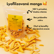 Lyofilizované mango 🥭 (sušené mrazom) 100 g balenie