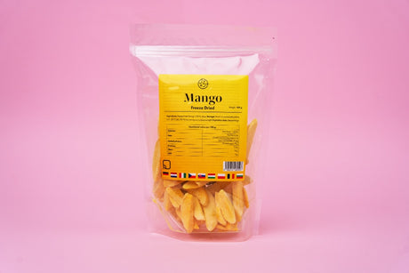 Lyofilizované mango 🥭 (sušené mrazom) 100 g balenie