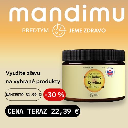 Prémiový kolagén s kyselinou hyalurónovou a vitamínom C a E (príchuť mango)