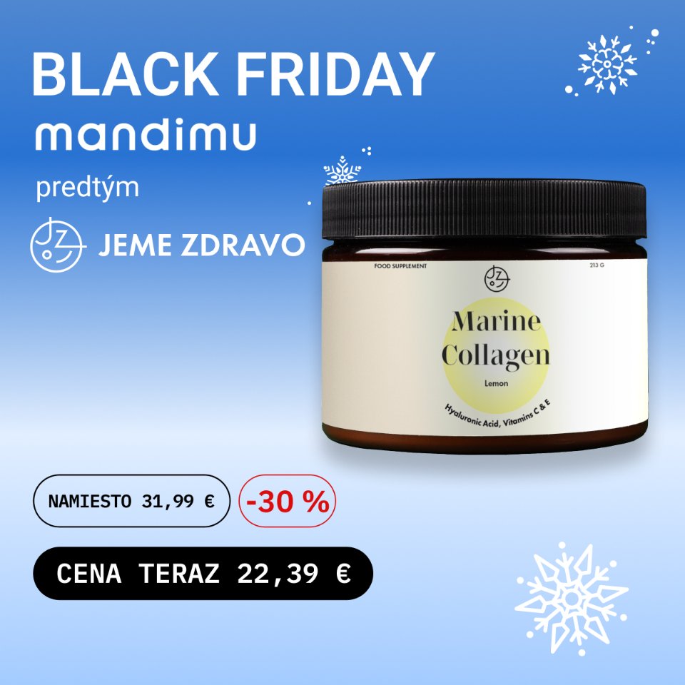 Prémiový kolagén s kyselinou hyalurónovou a vitamínmi C a E (citrónová príchuť)