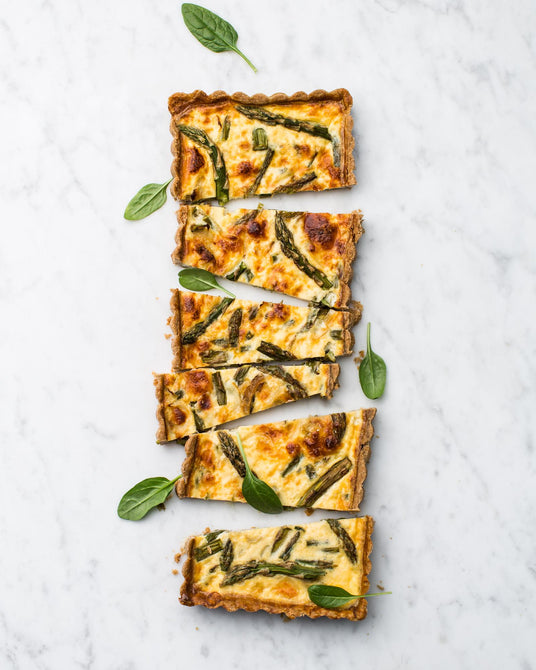 Quiche so špargľou